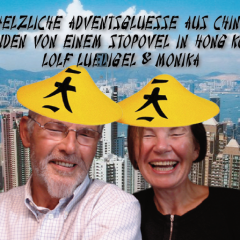 China, Hong Kong – Adventsglüsse