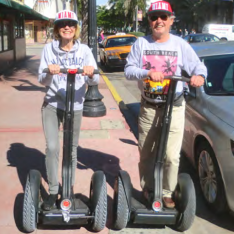 Florida – Segway-Spass in Miami-Beach