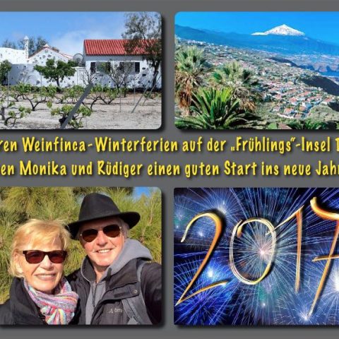 Teneriffa – Jahreswechselwünsche 2016/17